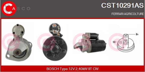 Casco CST10291AS - Стартер autospares.lv