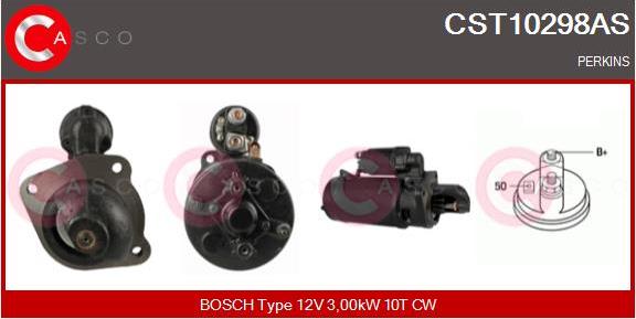 Casco CST10298AS - Стартер autospares.lv