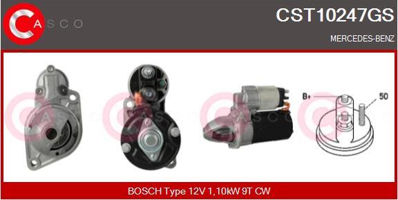 Casco CST10247GS - Стартер autospares.lv