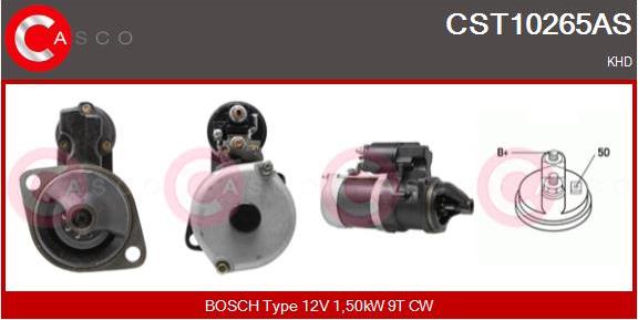 Casco CST10265AS - Стартер autospares.lv