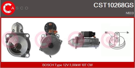 Casco CST10268GS - Стартер autospares.lv