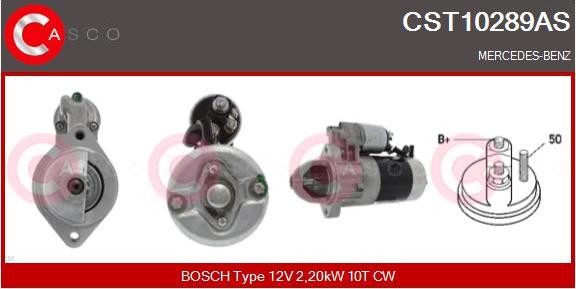 Casco CST10289AS - Стартер autospares.lv