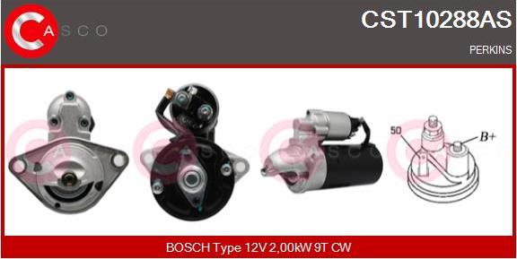 Casco CST10288AS - Стартер autospares.lv