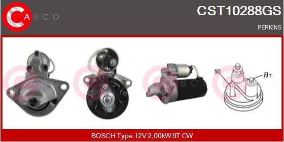 Casco CST10288GS - Стартер autospares.lv