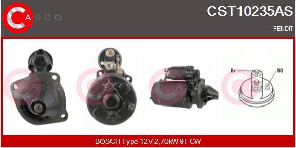 Casco CST10235AS - Стартер autospares.lv