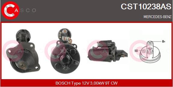 Casco CST10238AS - Стартер autospares.lv