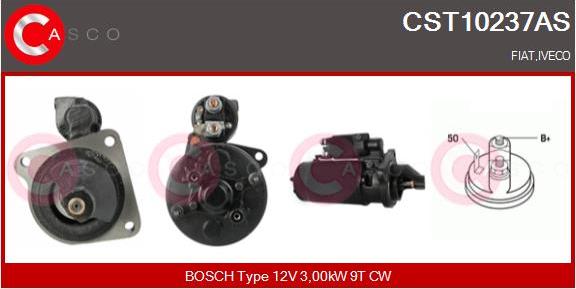 Casco CST10237AS - Стартер autospares.lv