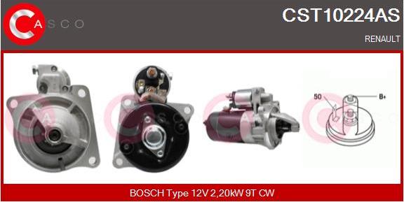 Casco CST10224AS - Стартер autospares.lv