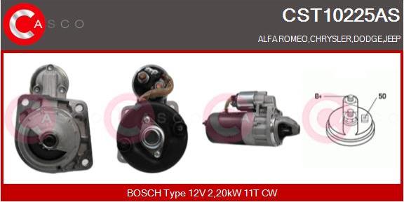 Casco CST10225AS - Стартер autospares.lv