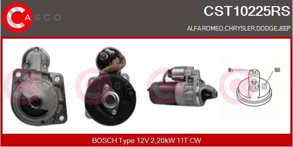 Casco CST10225RS - Стартер autospares.lv