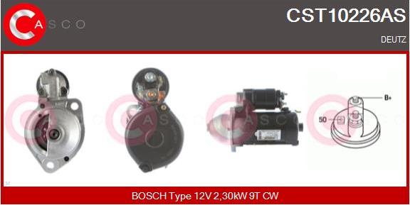 Casco CST10226AS - Стартер autospares.lv