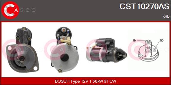 Casco CST10270AS - Стартер autospares.lv