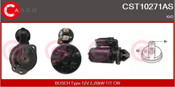 Casco CST10271AS - Стартер autospares.lv