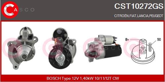 Casco CST10272GS - Стартер autospares.lv