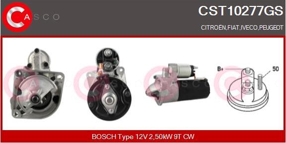 Casco CST10277GS - Стартер autospares.lv