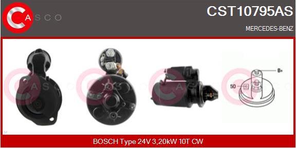 Casco CST10795AS - Стартер autospares.lv