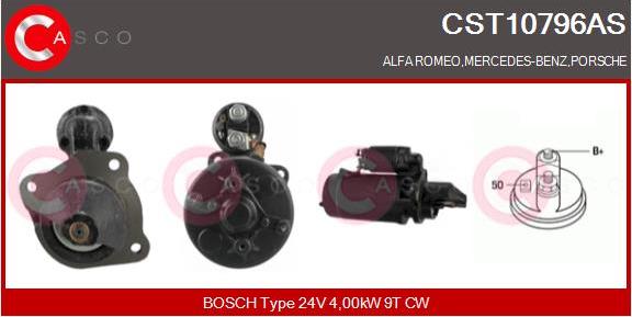 Casco CST10796AS - Стартер autospares.lv