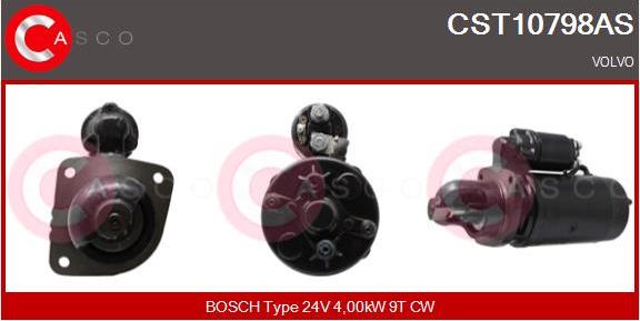 Casco CST10798AS - Стартер autospares.lv