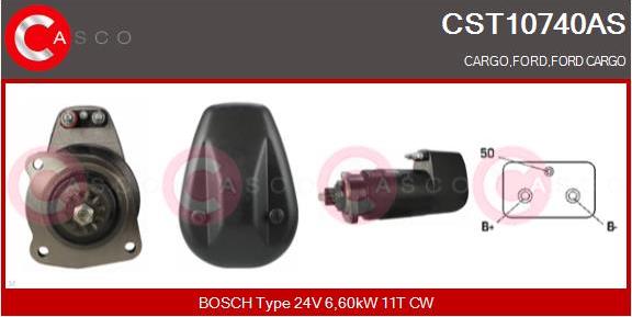 Casco CST10740AS - Стартер autospares.lv