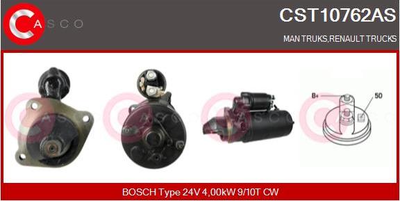 Casco CST10762AS - Стартер autospares.lv