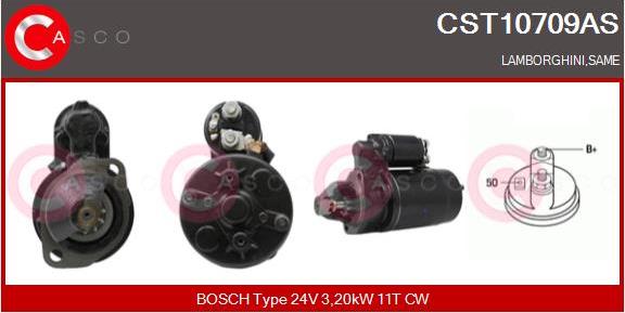 Casco CST10709AS - Стартер autospares.lv