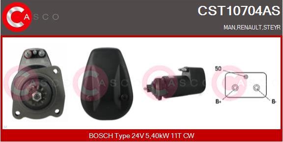 Casco CST10704AS - Стартер autospares.lv