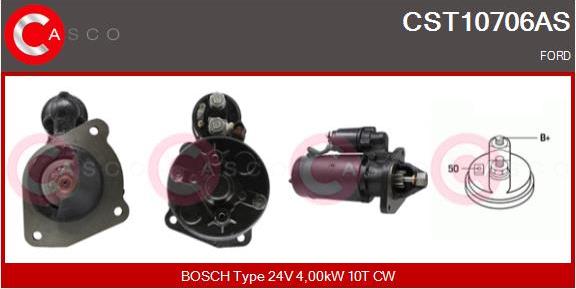 Casco CST10706AS - Стартер autospares.lv