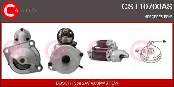 Casco CST10700AS - Стартер autospares.lv