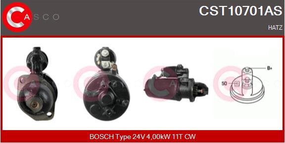 Casco CST10701AS - Стартер autospares.lv