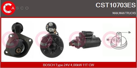 Casco CST10703ES - Стартер autospares.lv