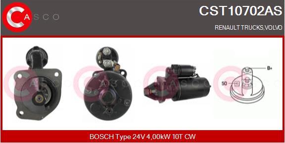 Casco CST10702AS - Стартер autospares.lv