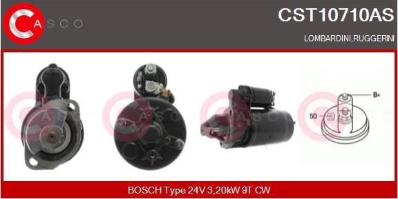 Casco CST10710AS - Стартер autospares.lv