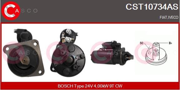 Casco CST10734AS - Стартер autospares.lv