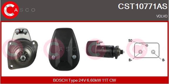 Casco CST10771AS - Стартер autospares.lv