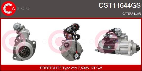 Casco CST11644GS - Стартер autospares.lv