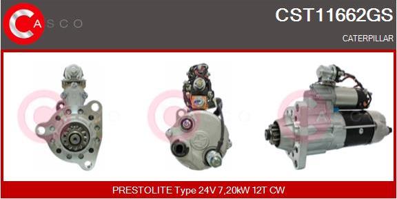 Casco CST11662GS - Стартер autospares.lv