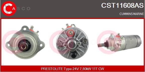 Casco CST11608AS - Стартер autospares.lv