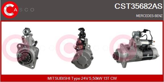 Casco CST35682AS - Стартер autospares.lv