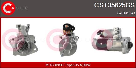 Casco CST35625GS - Стартер autospares.lv