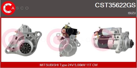 Casco CST35622GS - Стартер autospares.lv