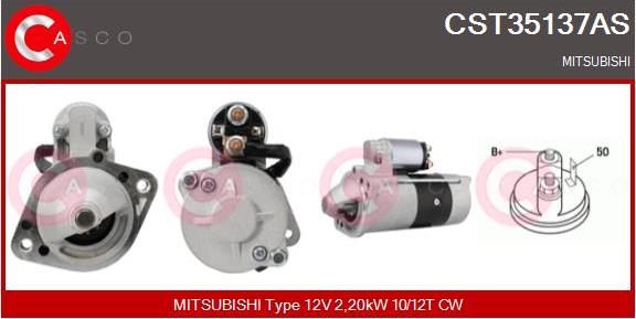 Casco CST35137AS - Стартер autospares.lv