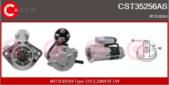 Casco CST35256AS - Стартер autospares.lv