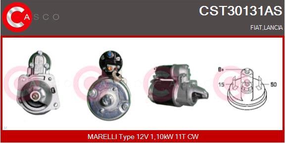 Casco CST30131AS - Стартер autospares.lv