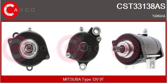 Casco CST33138AS - Стартер autospares.lv