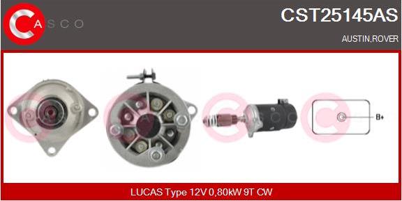 Casco CST25145AS - Стартер autospares.lv