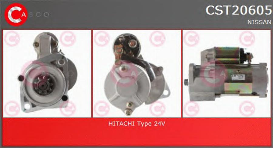 Casco CST20605 - Стартер autospares.lv