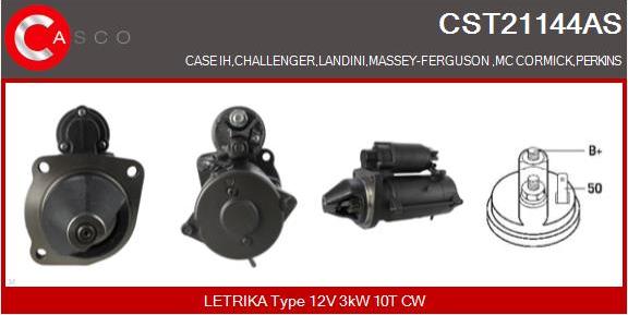 Casco CST21144AS - Стартер autospares.lv