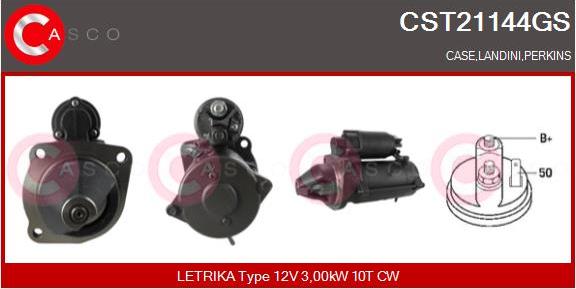 Casco CST21144GS - Стартер autospares.lv