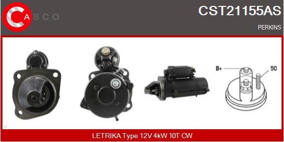 Casco CST21155AS - Стартер autospares.lv