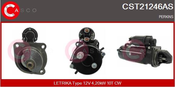 Casco CST21246AS - Стартер autospares.lv